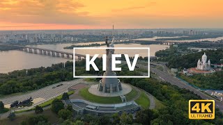 Kiev Ukraine 🇺🇦  4K Drone Footage [upl. by Asseral]