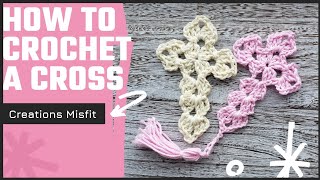 How to Crochet a Cross [upl. by Greyso417]