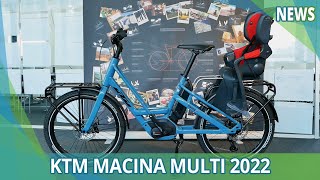 KTM Multi 2022  Elektrofahrrad24 NEWS [upl. by Arihaz]