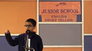 Story Telling Competition Aarav Agarwal Class 3 [upl. by Stockmon]