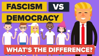 Fascism vs Democracy  Whats The Difference  Political Comparison [upl. by Mcmillan106]