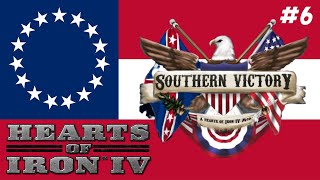 Pattons March To The Sea FINALE Hoi4 Southern Victory Mod 6 Featherston [upl. by Arinayed]