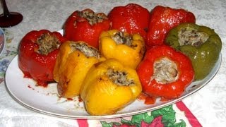 Вкусный фаршированный перец мясом и рисом  секрет приготовления [upl. by Sehcaep557]