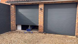 Automated Roller Garage Doors by RiverportRCLtd [upl. by Sorcim]