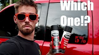 Rustoleum Undercoating vs Professional Grade review [upl. by Yrtsed]