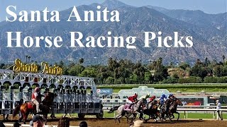 Santa Anita Horse Racing Picks [upl. by Leavy152]