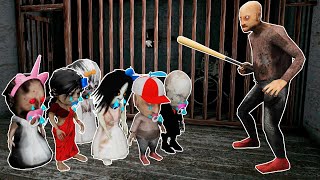 Bad Babies Run Away From Evil Grandpa and Love Granny❤️ Funny Horror Animation [upl. by Spada353]