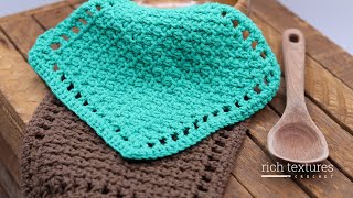 Compress Washcloth Crochet Pattern [upl. by Rooke]