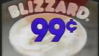 Dairy Queen Blizzard 1988 Commercial [upl. by Nnylecyoj]