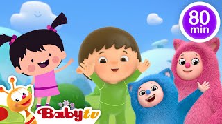 Las mejores canciones para niños 🦄  Mega colección de rimas infantiles 🌈 BabyTVSP [upl. by Amarillis]