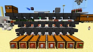 Automatisches Redstone Minecraft Lager  Minecraft Tutorial [upl. by Enitsugua117]