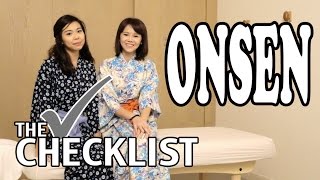 EP5 THE CHECKLIST  Onsen SPA in Singapore [upl. by Naujad]