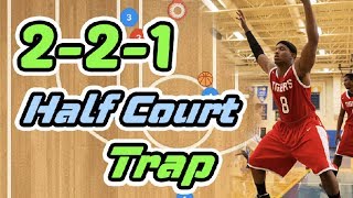 221 Half Court Trap Basketball Defense [upl. by Richie]