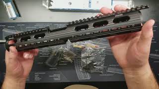 Leapers UTG Pro model 415 Dropin Hand Guard  Unboxing [upl. by Leinaj]