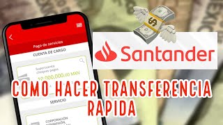 ✅✅😎CÓMO HACER UNA TRANSFERENCIA EN SANTANDER MOVIL 😱 [upl. by Hamil721]