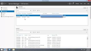 Windows Server 2012r2  Server Manager Add Servers [upl. by Primavera]