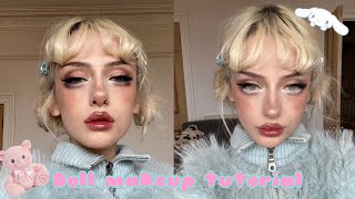 DOLL MAKEUP TUTORIAL [upl. by Wanids]