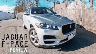 2018  2019 JAGUAR FPACE  Review amp Test Drive [upl. by Nayk]