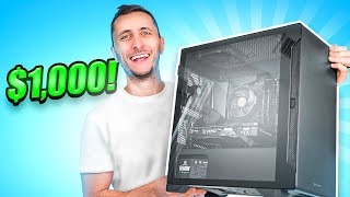 Building the Fastest Gaming PC for only 1000 [upl. by Sivad496]