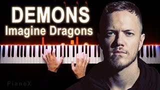 Imagine Dragons  Demons  Piano cover [upl. by Suolkcin]