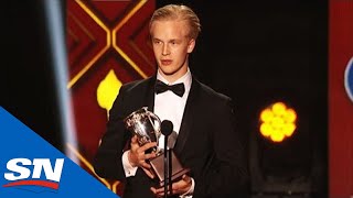 Elias Pettersson Wins Calder Trophy As Rookie Of The Year [upl. by Benioff]