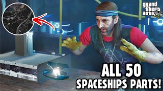 GTA 5  All 50 Spaceship Parts Location Guide GTA V [upl. by Calie]