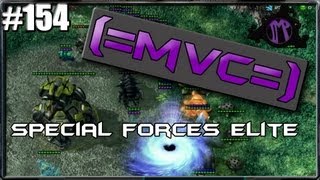 MVC Starcraft 2 Custom Games Special Forces Elite [upl. by Gnoz]