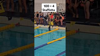 Staffetta 100 x 4 🏊‍♂️🤪 [upl. by Atiuqes24]