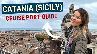 Catania Sicily Cruise Port Guide  Top 15 Things to Do in Catania Italy [upl. by Andersen71]