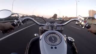 Yamaha Road Star XV1600 1999 Ride engine sound [upl. by Enait]