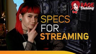 What Specs Do You NEED For a Streaming PC [upl. by Duky]