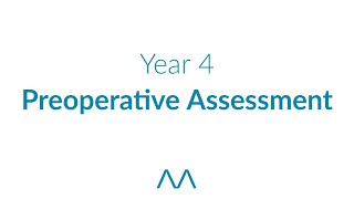 Pre Operative Assessment for Medical Students [upl. by Naek119]