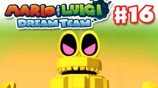 Mario amp Luigi Dream Team  Gameplay Walkthrough Part 16  RoboDrilldigger Boss Nintendo 3DS [upl. by Rehpotsirhcnhoj]