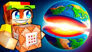 Destroying the Earth in 0054 Seconds Minecraft [upl. by Nnayram336]