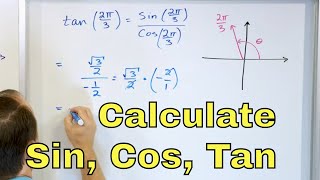 08  Calculate Sin Cos amp Tan w Unit Circle in Radians  Part 1 [upl. by Pepin347]