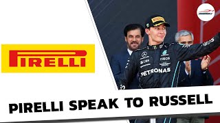 Pirelli Has Spoken to Russell About His Critical F1 Tyre Comments F1 News [upl. by Sacci]