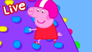 🔴 Peppa Pig SEASON 9 LIVE 🎬 FULL EPISODES 🍿 Adventures with Peppa 🌟 Kids Cartoons 🔴 [upl. by Jud545]