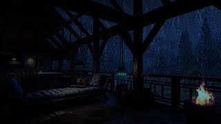 Thunderstorm Sleep sounds  Peace and Tranquility Ambience [upl. by Ainorev]