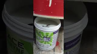 Asian paints CAFFEINE shade in ACE emulsion colors asianpaints painting exteriorpainting [upl. by Kilan615]