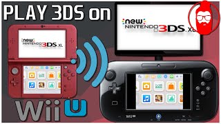 How to Stream n3DS to Wii U TV amp Gamepad  Touchscreen Support [upl. by Nraa712]