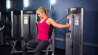 Life Fitness Optima Series Pectoral Fly Rear Delt Instructions [upl. by Close142]