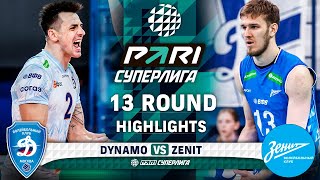 Dynamo vs Zenit  HIGHLIGHTS  13 Round  Pari SuperLeague 2025 [upl. by Comfort818]