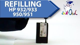 How to refill HP 932 933 950 951 Ink Cartridges [upl. by Egap]