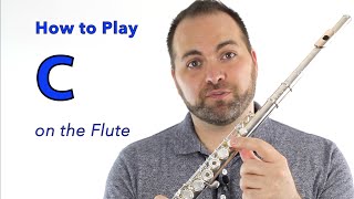 Beginner Flute Lesson 7  How to Play C [upl. by Alethea]