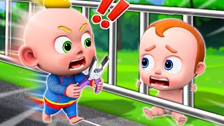 Im Stuck Song 😭 Playground Safety Song  Safety Tips amp Baby Songs More Nursery Rhymes amp Kids Songs [upl. by Vivyan720]