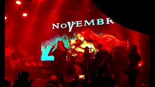 NOVEMBRE  Live in Madrid 10dec2016  Madrid is the Dark Full show [upl. by Blanding757]