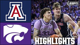 Arizona Wildcats vs Kansas State Wildcats  Full Game Highlights  ESPN College Basketball [upl. by Attej261]