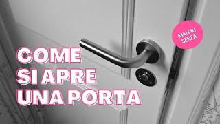 Come si apre una porta [upl. by Iel]