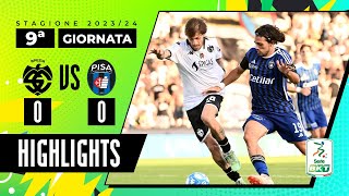 Spezia vs Pisa 00  Pari a reti bianche per Spezia e Pisa  HIGHLIGHTS SERIE BKT 2023  2024 [upl. by Lion]