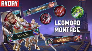 Leomord Montage  Top Global Leomord  Avory  Mobile Legends [upl. by Takakura]